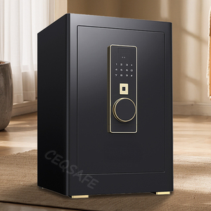 CEQSAFE Coffre-fort électronique sécurisé avec reconnaissance faciale et empreintes digitales, application TUYA, stockage secret intelligent, coffre-fort intelligent - Product Image 2