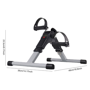 <span class=keywords><strong>Una</strong></span> bicicleta que no se mueve Equipo de fitness Ejercicios en casa Gimnasio Mini bicicleta Bicicleta eléctrica para el hogar Entrenador de piernas de moda - Product Image 5