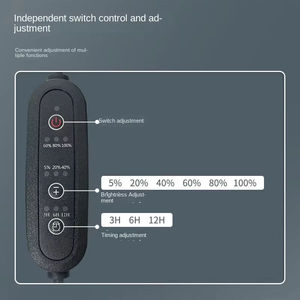 Lámpara <span class=keywords><strong>LED</strong></span> para <span class=keywords><strong>Acuario</strong></span> Super Color de 100W, con Temporizador Ajustable, para Peceras de Peces Dorados, Crecimiento de Plantas y Control de Algas, Venta al Por Mayor - Product Image 5