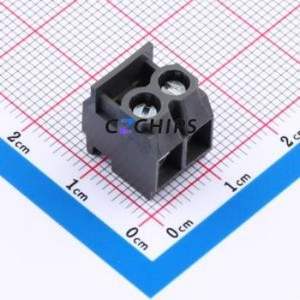 950-FL-DS/02 Plug-in Terminal Block P=5mm Connector ( Construction: 1x2P )( Pitch: 5mm )( Color: Gray )( Total PIN Count: 2P ) - Product Image 1
