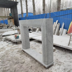 Italy Carrara <strong>Fireplace</strong> <strong>Mantel</strong> Marble extra <strong>Large</strong> Marble <strong>Fireplace</strong> Newstar Marble <strong>Fireplace</strong> - Product Image 5
