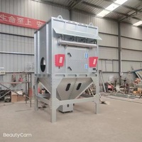 Collecteur de poussière à jet pulsé avec moteur, efficacité de filtration élevée à 99 % pour l'élimination des poussières dans les usines chimiques