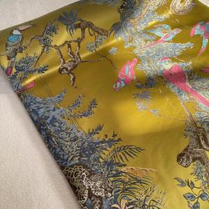 Tela Textil para el Hogar con Diseño Nuevo de 2023, Estilo <span class=keywords><strong>Vintage</strong></span> Chino, Jacquard de Alta Precisión con Patrón Animal, Opaca, para Ropa - Product Image 2