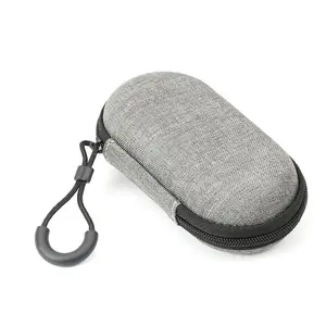 Small EVA hardshell Hearing Aid plastic Carry hard custom Case with Zipper