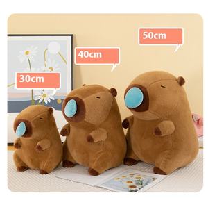 Muñeca de mocos retráctil de alta calidad, juguetes de peluche de pez globo bonitos, juguetes de peluche de conejillo de indias de agua Nerdy - Product Image 6