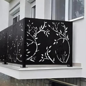 Hoge Kwaliteit Aluminium Muur Laser Gesneden Hek Roestvrij Staal Plaat Lasergesneden Buitenmuur Grille Decoratieve Plaat - Product Image 5