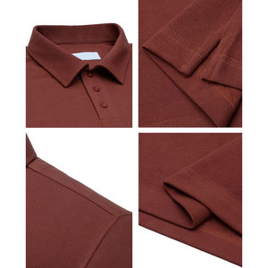 100% le plus vendu à manches courtes hommes Polo pour commande en gros approvisionnement respirant coton hommes Polo pour l'été - Product Image 2