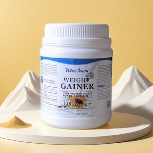 Service OEM, supplément nutritionnel sans gluten, haute teneur en calories, protéines, prise de masse musculaire, poudre de prise de poids Wins Town Curvy pour la salle de sport - Product Image 3