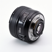 Objectif à Focale Fixe YN50mm F1.8 Plein Format 50mm pour Appareils Photo Reflex Numériques D800 D300 D700 D3200 D3300 D5100 D5200