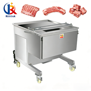 เครื่องตัดซี่โครงหมูและขาหมูอัตโนมัติ เครื่องตัดกระดูกเนื้อวัว เนื้อหมู เครื่องตัดเนื้อสำหรับเนื้อสด - Product Image 1