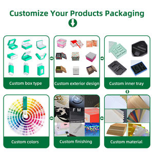 Boîte d'emballage cadeau pour cosmétiques et soins de la peau, en carton rigide écologique de luxe, avec fermeture magnétique, logo imprimé en usine, taille personnalisée - Product Image 5