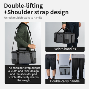 Selens 55*31*24CM SMP2_<span class=keywords><strong>LC</strong></span>-M équipement de <span class=keywords><strong>photographie</strong></span> caméra boîte de vitesses stockage d'équipement étanche lumière étui de transport sac fourre-tout - Product Image 4