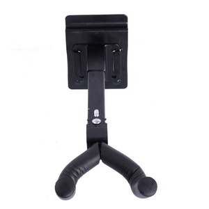 Soporte <span class=keywords><strong>de</strong></span> Pared <span class=keywords><strong>de</strong></span> Metal Negro con Cuello Largo <span class=keywords><strong>para</strong></span> Guitarra, Bajo, Violín, Instrumento <span class=keywords><strong>de</strong></span> Cuerda, Precio <span class=keywords><strong>de</strong></span> Fábrica al por Mayor - Product Image 6