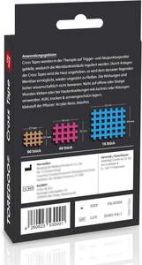 टोरेडो क्रॉस टेप एक्यूपंक्चर Crosstapes-154 टुकड़े टाइप ए/बी/सी नीले/गुलाबी/त्वचा से प्रमाणित लेटेक्स मुक्त इष्टतम ट्रिगर बिंदु - Product Image 2