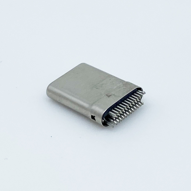 FOXECO Type C Male Mobile Phone Charging Connector 24-PIN 0.5A 30V with PCB Board ISO9001/CE Certified Guangdong