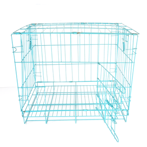 G-201119-8 Geshifeng demir tel kuş besleme kafesi 50cm boyutu kuş güvercin köpek alüminyum çift tüm Pet kuş kafesleri - Product Image 3