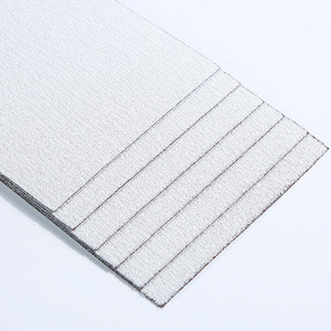 Bande abrasive longue blanche 500x135mm en alumine avec support flocé pour ponçage et polissage mural - Product Image 2