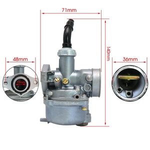 Piezas de motor de motocicleta, carburador de motocicleta para <span class=keywords><strong>C90</strong></span> <span class=keywords><strong>Cub</strong></span> <span class=keywords><strong>Super</strong></span> <span class=keywords><strong>Cub</strong></span> 50 Deluxe 16100-GB6-013 16101-GT0-P10 - Product Image 3