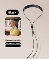 Nouveau câble de données de massage en silicone Type-C avec charge rapide pour iPhone 17 Pro, Air Pro Max et autres téléphones