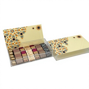 Premium <b>Acrylic</b> Food Jar with MOP Wooden Lid Luxury Lacquered <b>Storage</b> Container - Product Image 1