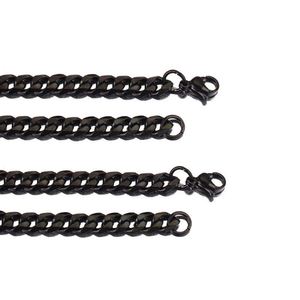Price Stainless Steel Link Chains Hiphop Cuban Jewelry Necklace Bracelet Chain Jewelry Accessories for Women - Product Image 4