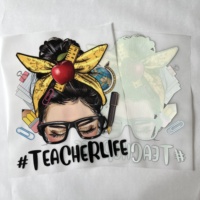 Transferts DTF personnalisés prêts à poser, autocollants sérigraphiés, transferts thermocollants en vinyle HTV pour t-shirts et vêtements