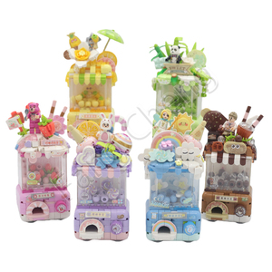 Máquina de Gashapon de Bloques de Construcción, Serie Tienda de Dulces, Caja Sorpresa Gashapon para Regalo - Product Image 1