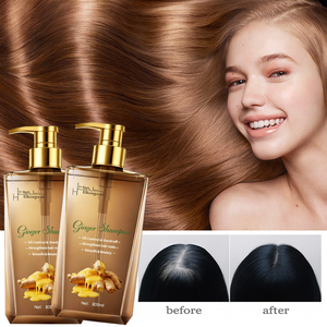 Champú de jengibre de calidad superior 800 ml Paquete familiar grande Cuidado general del cabello Nutre el cuero cabelludo Mantiene el cabello suave y manejable - Product Image 3