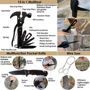 Senderismo al aire libre Camping Adventures Kits de primeros auxilios de emergencia profesional Equipo de supervivencia - Product Image 2