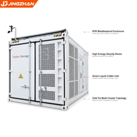 Conteneur de stockage de batterie refroidi par liquide pour site minier et solution de projet de station d'alimentation hybride hors réseau à distance