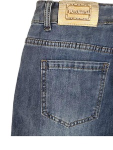 Pantalon large noir en jean pour enfants avec strass, pantalon en jean brillant et scintillant pour filles - Product Image 5