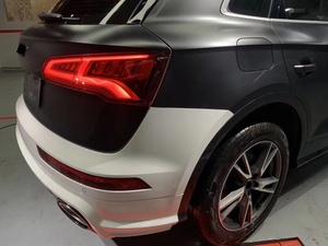 Accessori Auto in Materiale PP, Paraurti per <span class=keywords><strong>Audi</strong></span> <span class=keywords><strong>Q5</strong></span> 2017-<span class=keywords><strong>2020</strong></span>, Conversione al Modello RSQ5 con Paraurti, Griglie e Diffusore - Product Image 5