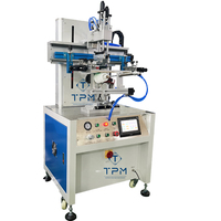 Impresora TPM multicolor de papel y plástico PP PET Cup máquina de serigrafía con registro de color