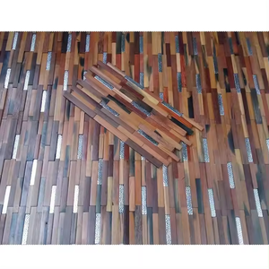 แผงไม้3D แบบมี3D แผงไม้สำหรับตกแต่งภายในบ้านดีไซน์โลหะ - Product Image 6
