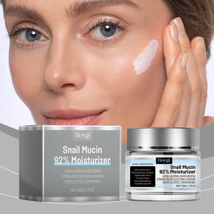 Crema idratante per lumaca Hoygi 100g per la cura del viso con acido salicilico GMP certificata idratante nutriente per migliorare la pelle spenta - Product Image 2