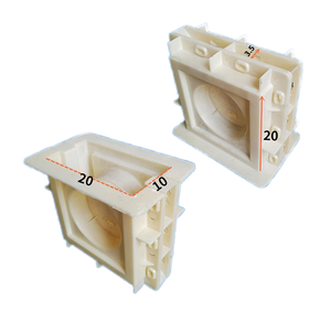 Cetakan ABS Modern Dua Sisi untuk Panel Jendela, Cetakan Beton Blok Dekoratif, Presisi Tinggi, Plastik dengan Finishing Poles - Product Image 4