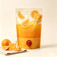 Bolsa con Boquilla para Jugos, Bolsa Vertical para Envasado de Bebidas, Bolsas con Boquilla para Jugo de Frutas, Leche, Té, Sirope