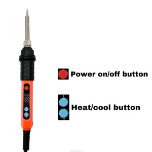 2024 nuevo soldador eléctrico <span class=keywords><strong>con</strong></span> temperatura ajustable 110V220V pantalla digital juego de soldador Kit de <span class=keywords><strong>soldadura</strong></span> soldador de <span class=keywords><strong>estaño</strong></span> - Product Image 4
