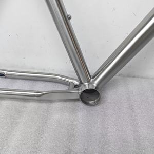 Cuadro de <span class=keywords><strong>Bicicleta</strong></span> de Gravel de Titanio Waltly, Ligero para Uso en Carretera y Ciclocross - Product Image 4