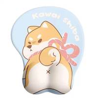 Tapis de souris de jeu 3D Anime Cartoon Sexy Boob avec repose-poignet en gel de silicone, personnalisable, vente en gros d'usine, tapis de souris en tissu dessin animé