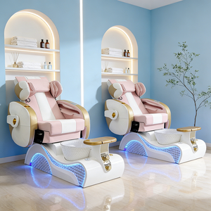 Spa Chair Nail Salon Equipment Modern Electric Touch Massage Pedicure Chair Luxury whirlpool Foot Care Bath Chair - Product Image 2