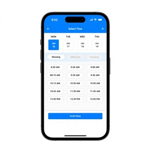 Plateforme de réservation d'appointments pour une planification fluide, des réservations en ligne, des paiements, des rappels et la gestion du calendrier - Product Image 1