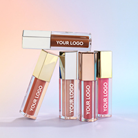Fabricant professionnel de gloss à lèvres 6 ml, haute brillance, non collant, hydratant, huile à lèvres, étiquette privée, logo personnalisé, fournisseur de cosmétiques