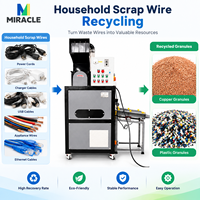Mini-granulateur de fil de cuivre pour les petites entreprises de recyclage de fil métallique