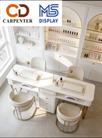 M&S Mobilier de salon de manucure moderne, pour salons de manucure, ateliers, bars à ongles et personnalisation