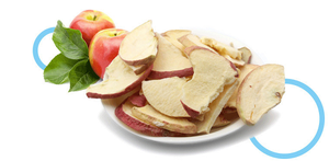 Sapatilhas de maçã sem açúcar fifd003f, amostra livre de 8-10mm, sem açúcar - Product Image 6