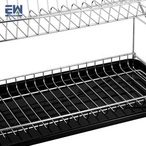 Gran supermercado cocina rack socio nuevas llegadas fácil de limpiar de hierro hogar plato rack - Product Image 3