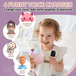 Altoparlante Karaoke Bluetooth con Microfono, Luce RGB, Riproduzione Wireless, Ricarica Tipo C, Audio Portatile Multifunzione per Canto - Product Image 5