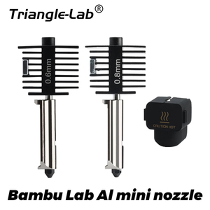 Trianglelab Bambu Lab A1 Mini Hotend, haute vitesse, haute température, compatible avec les solvants, nouveau, remplaçable, en acier trempé, imprimante 3D - Product Image 3