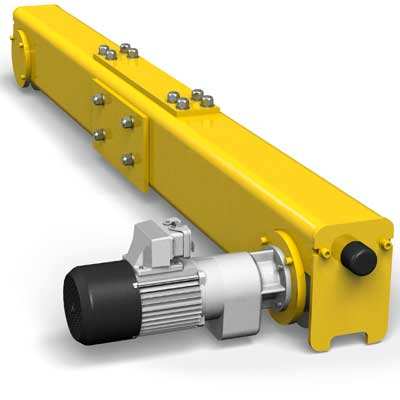 small end beam carriage 4 inch overhead crane